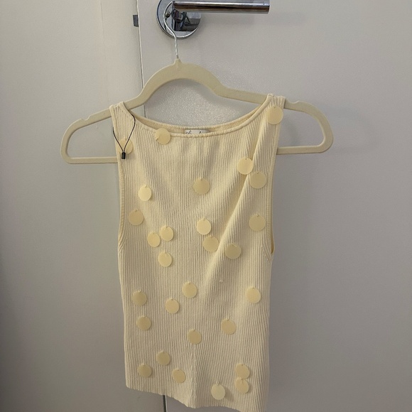 L'Academie by Marianna Juliene Matte Paillette Top TAG STILL ATTACHED - Picture 4 of 6